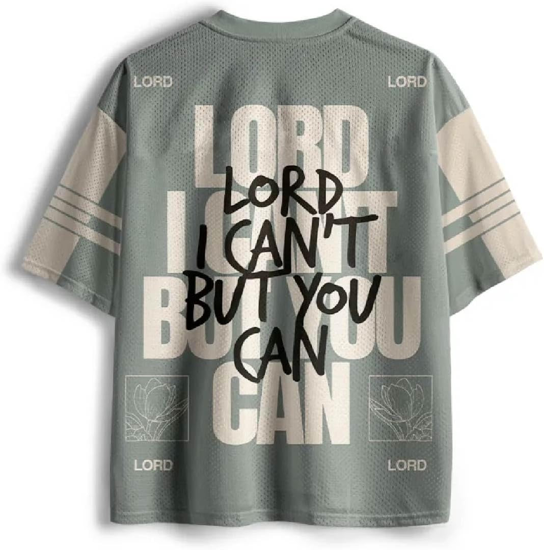 Graphic Tees Summer Novelty Women Men Oversized Lord Jesus Element Christian Jersey