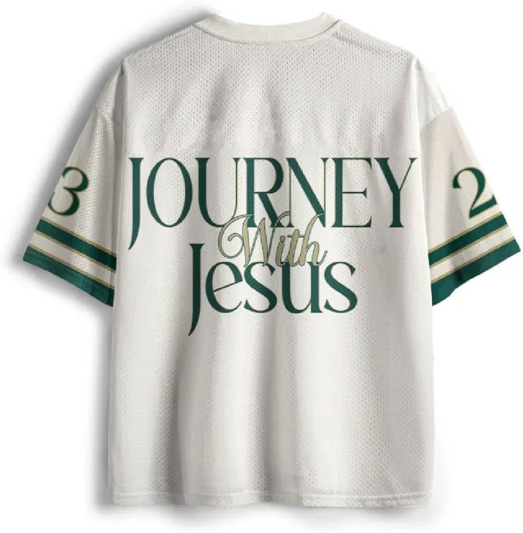 Graphic Tees Summer Novelty Women Men Oversized Psalm Bible Element Christian Jersey